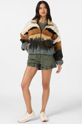 CORDIN JACQUARD SHERPA JACKET
