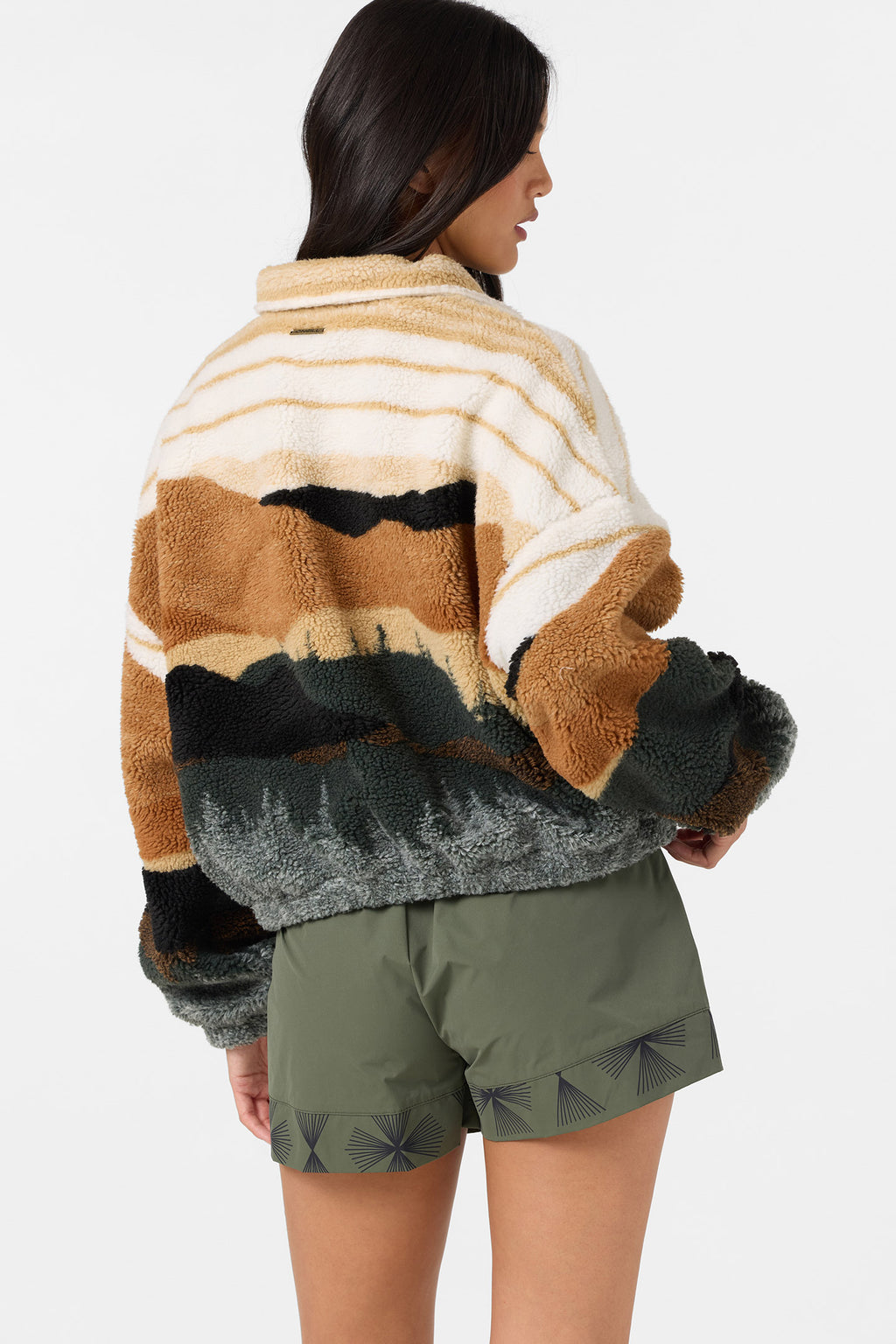 CORDIN JACQUARD SHERPA JACKET