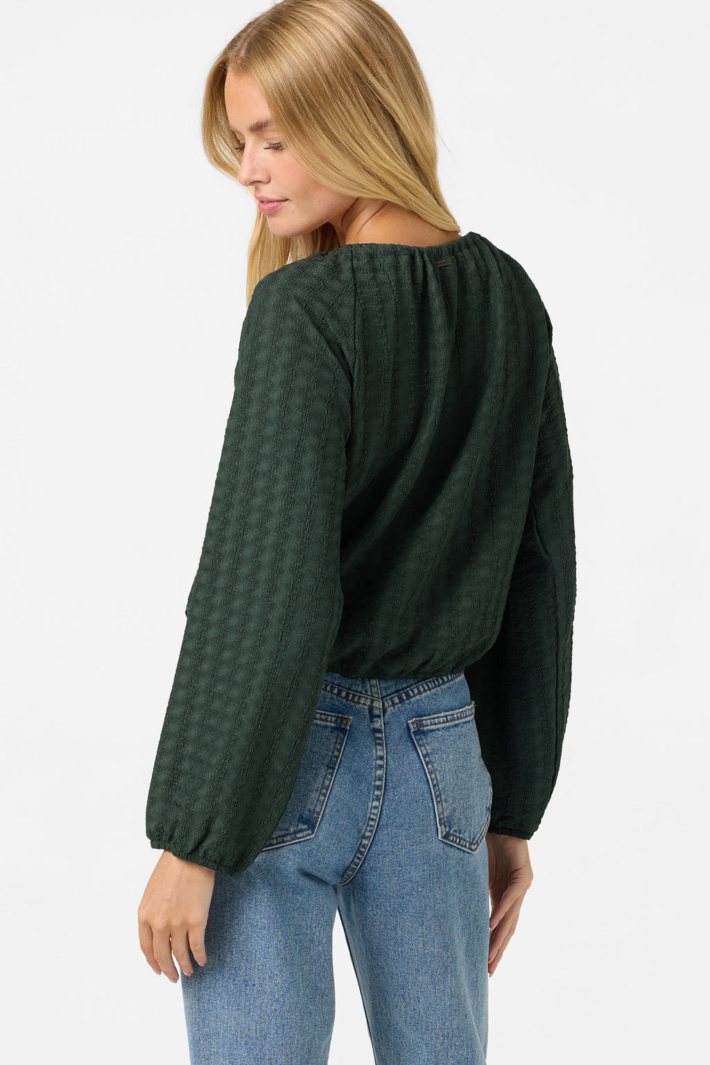 CAMI KNIT LONG SLEEVE TOP