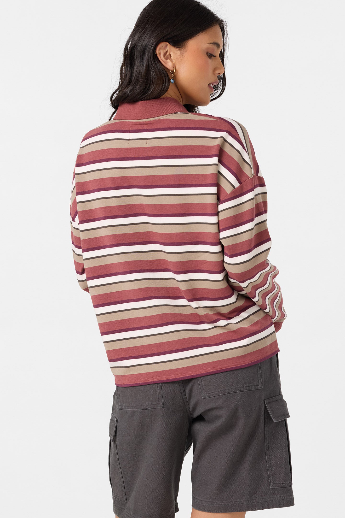 OG KYRA LS CROP POLO