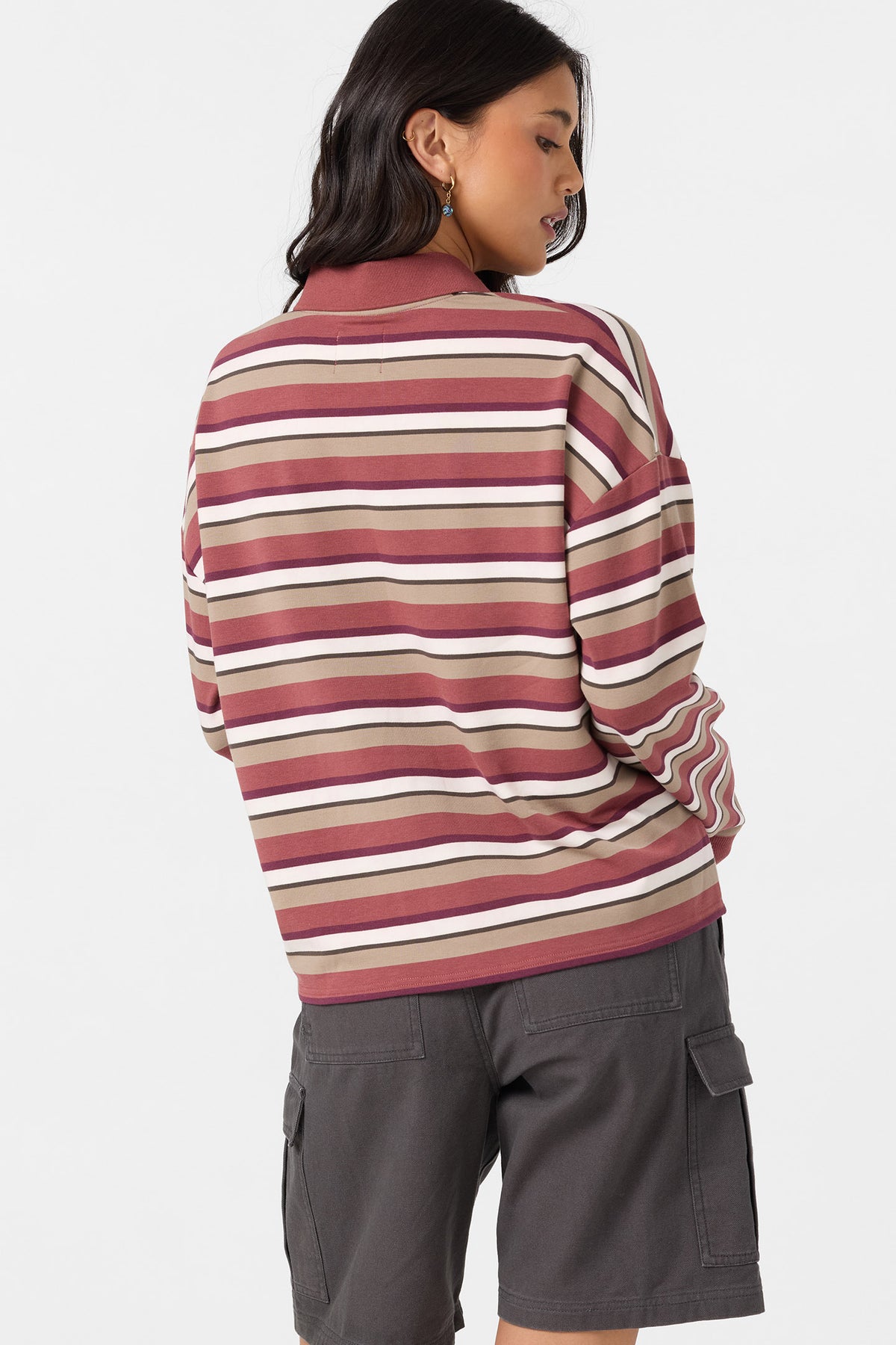 OG KYRA LS CROP POLO