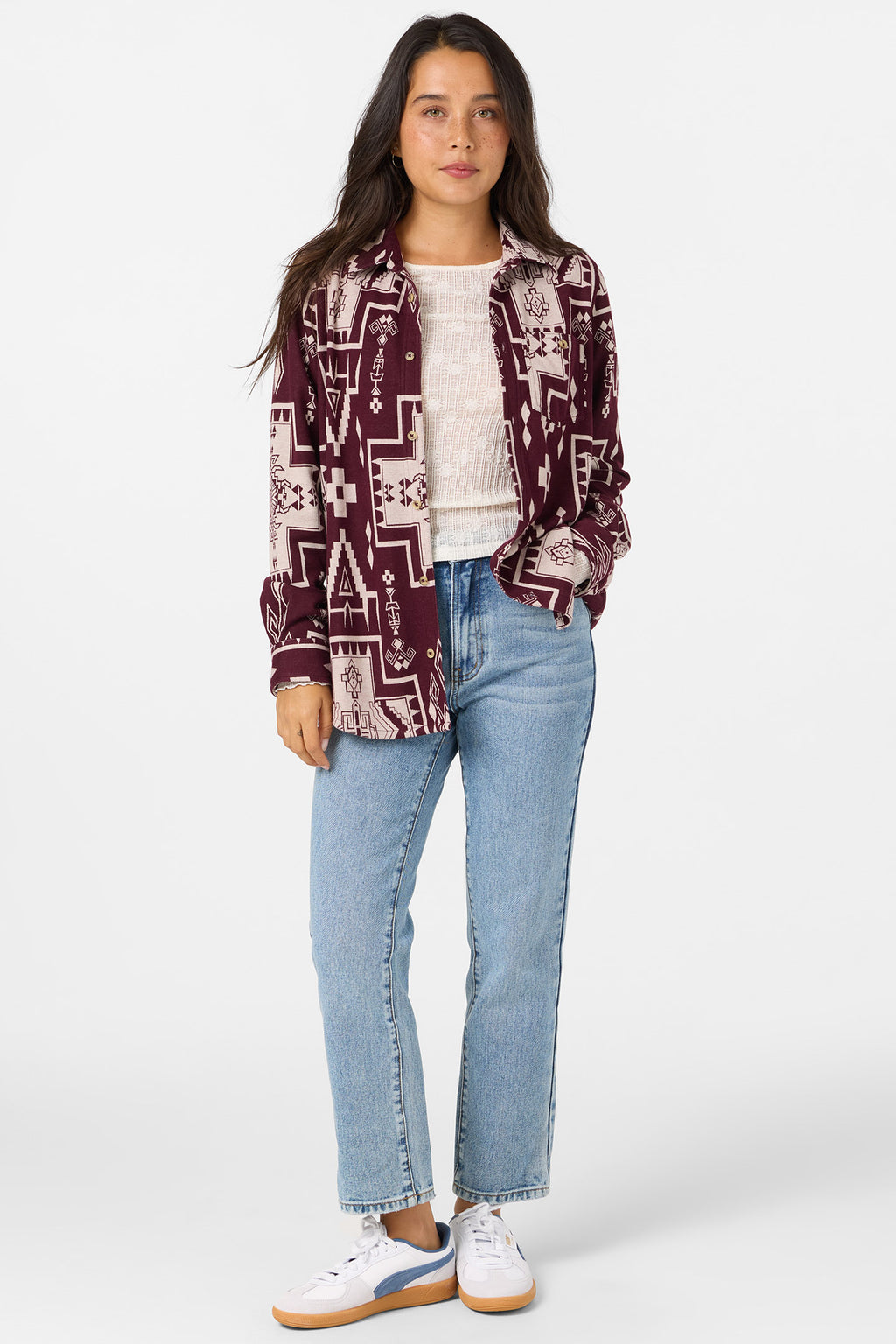 JORGINA L/S KNIT TOP