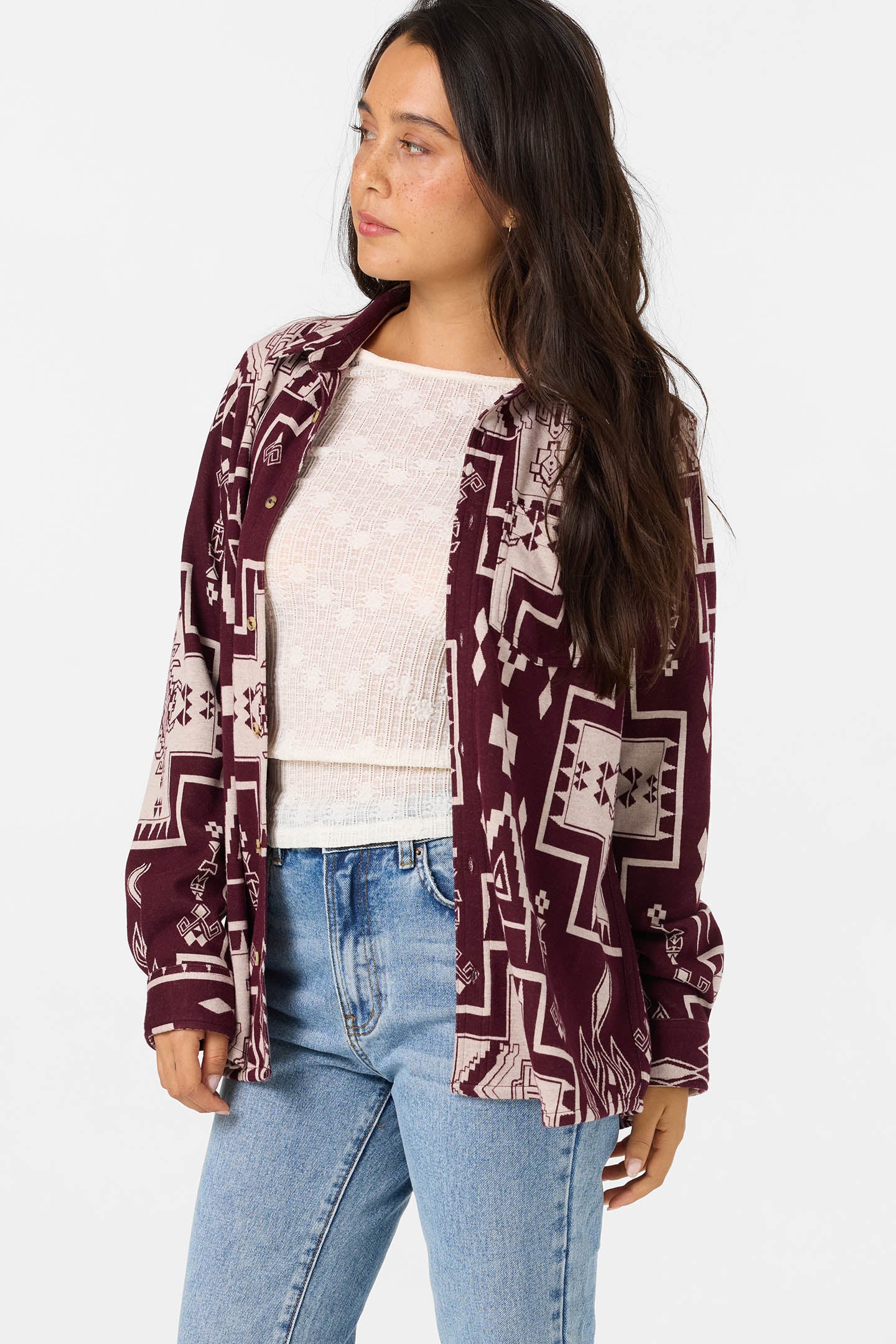JORGINA L/S KNIT TOP