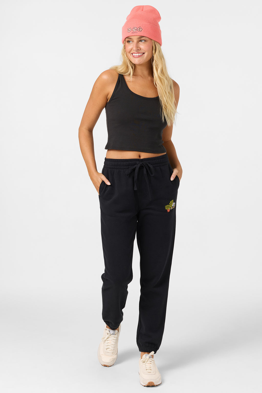 TROPIC FLORAL RELAXED SWEATPANT