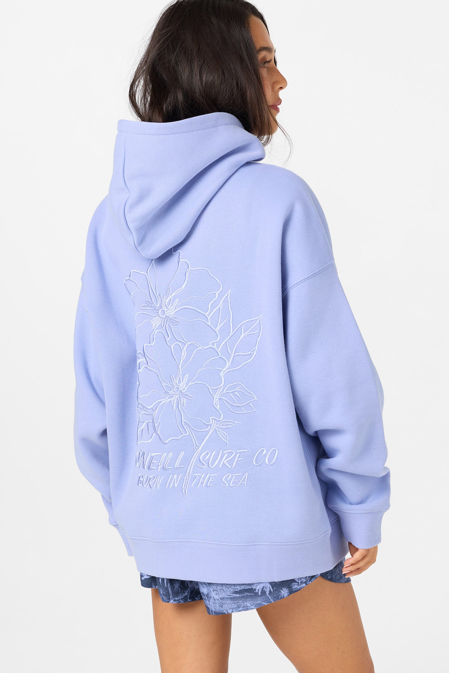 BORN IN THE SEA OVERSIZED HOODIE