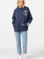 PATCHES OVERSIZED HOODIE