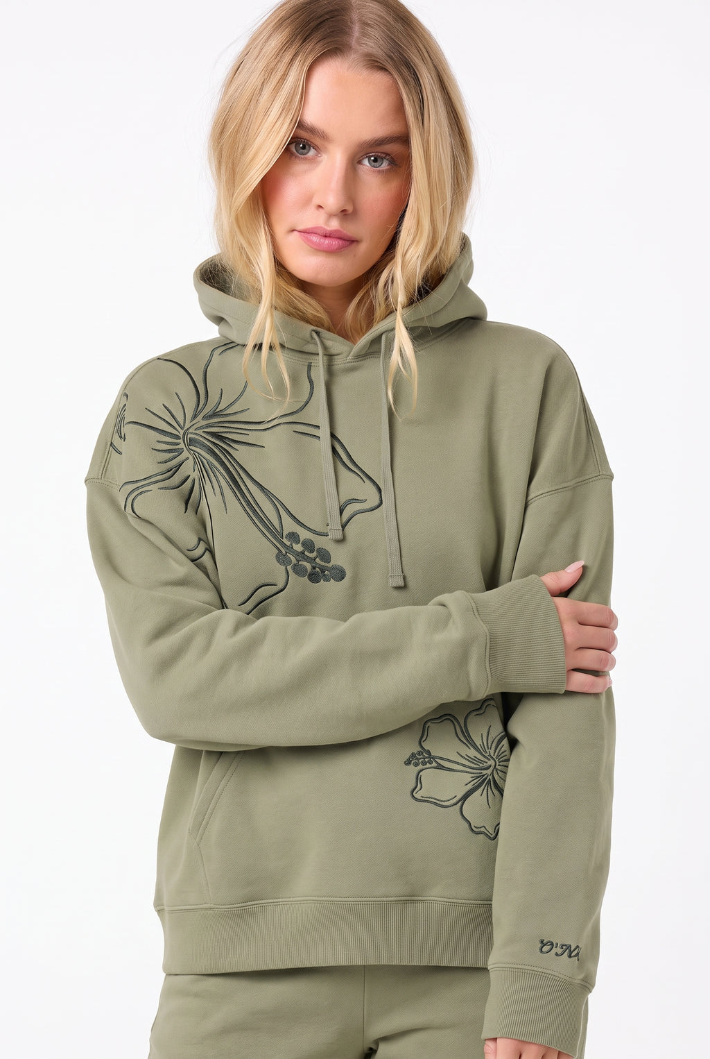 HIBISCUS OVERSIZED HOODIE