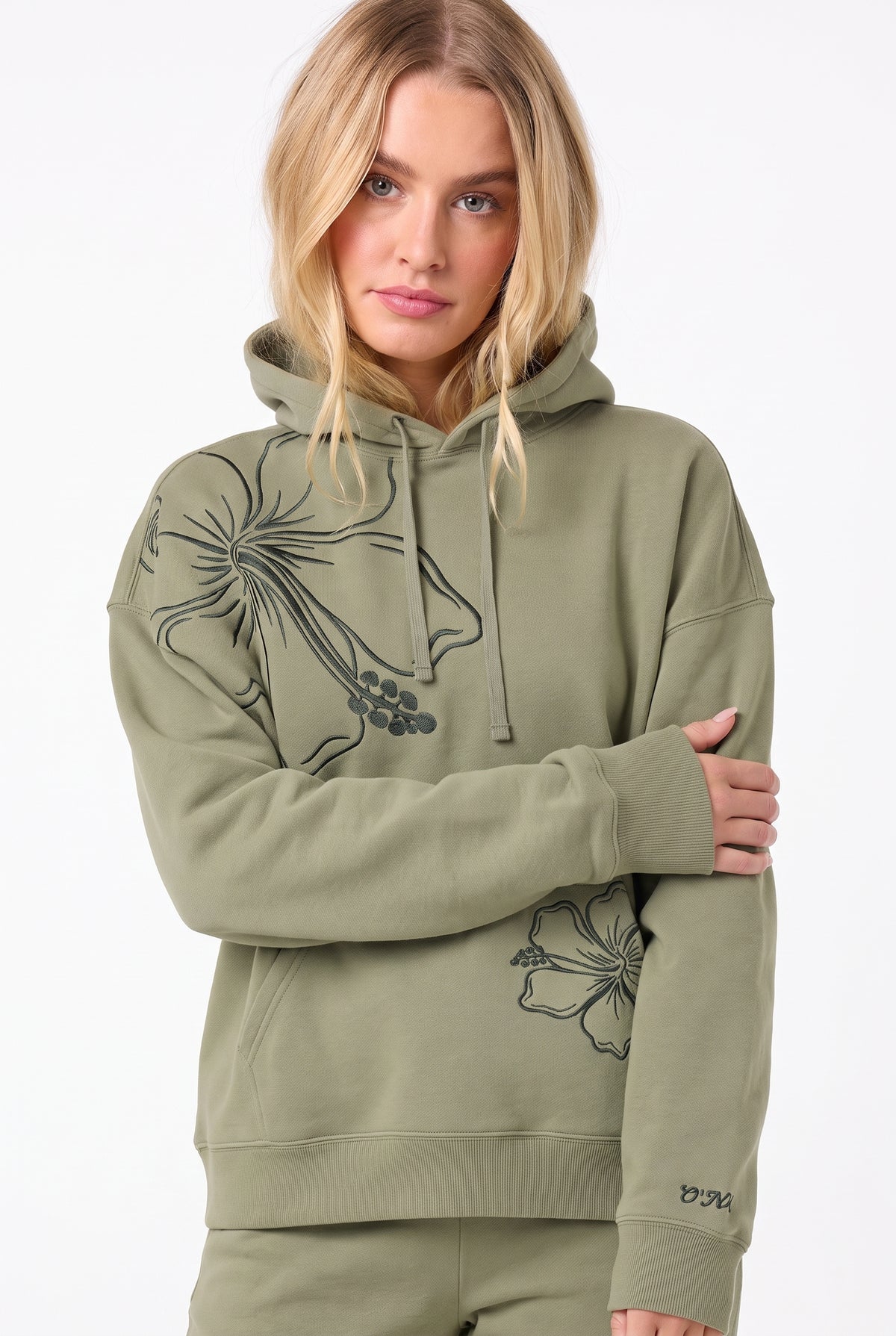 HIBISCUS OVERSIZED HOODIE