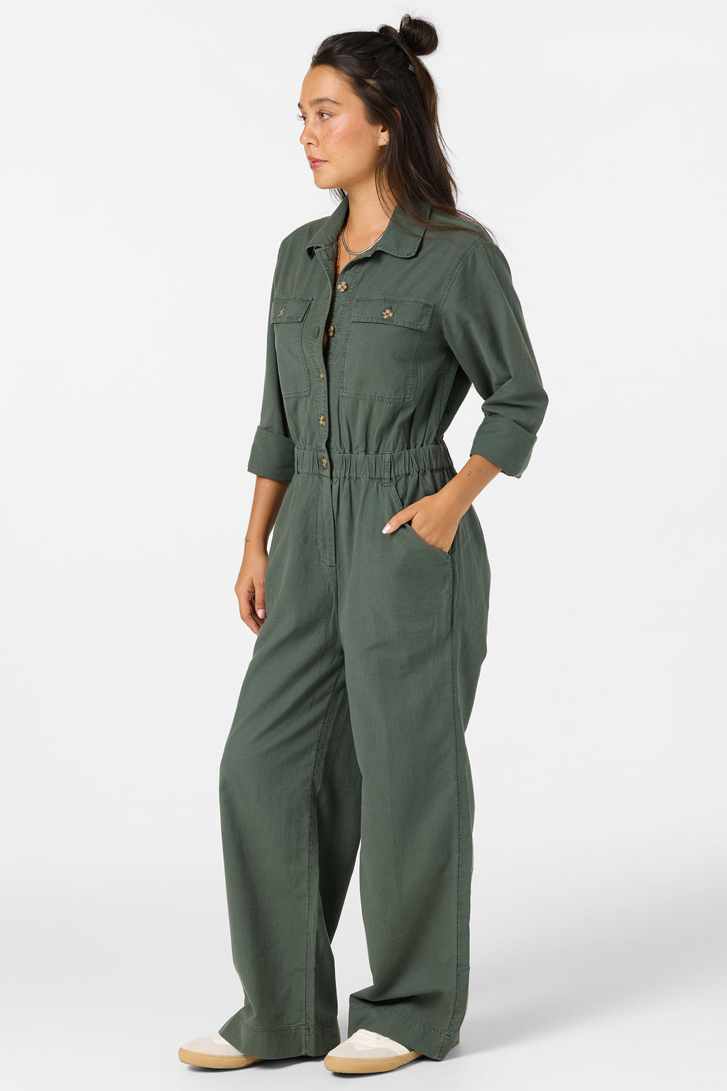 FAYE LONG SLEEVE JUMPSUIT