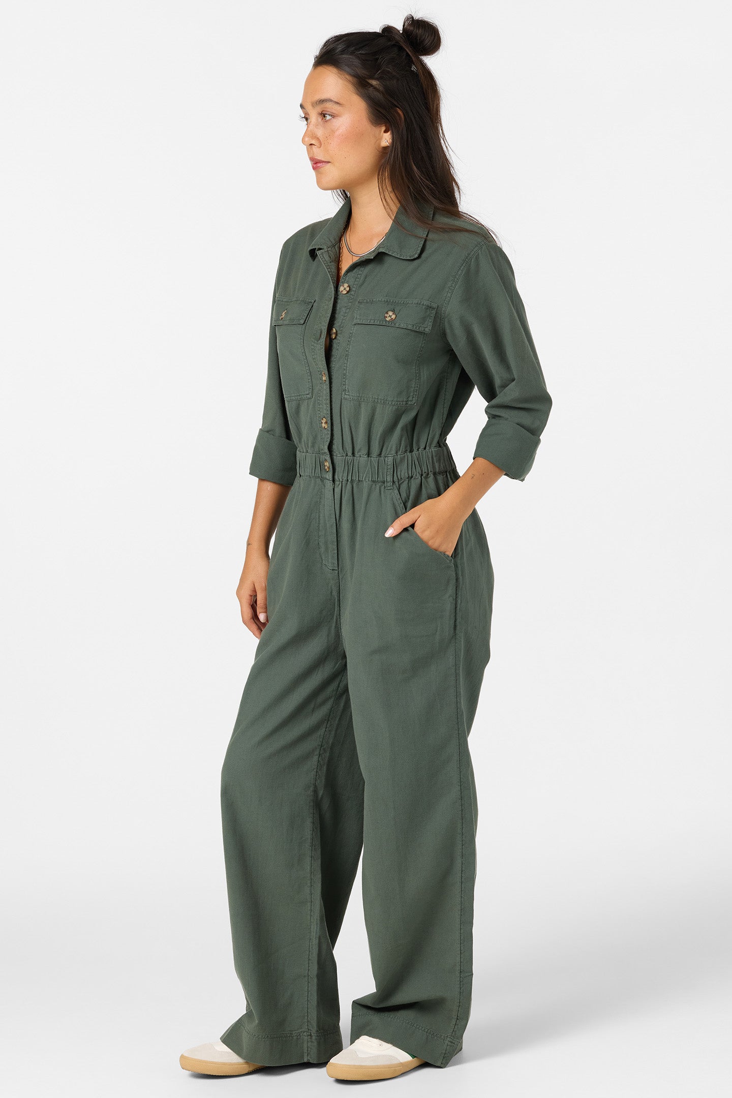 FAYE LONG SLEEVE JUMPSUIT