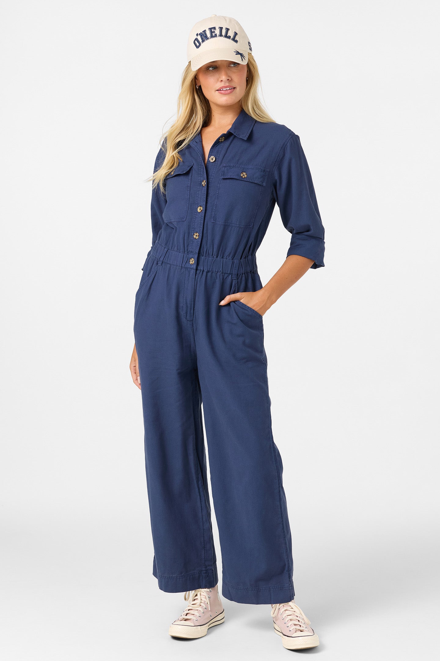 FAYE LONG SLEEVE JUMPSUIT