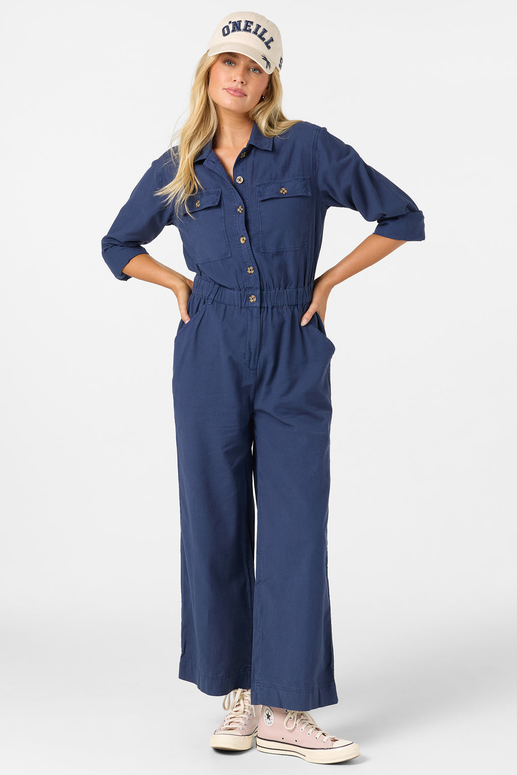 FAYE LONG SLEEVE JUMPSUIT