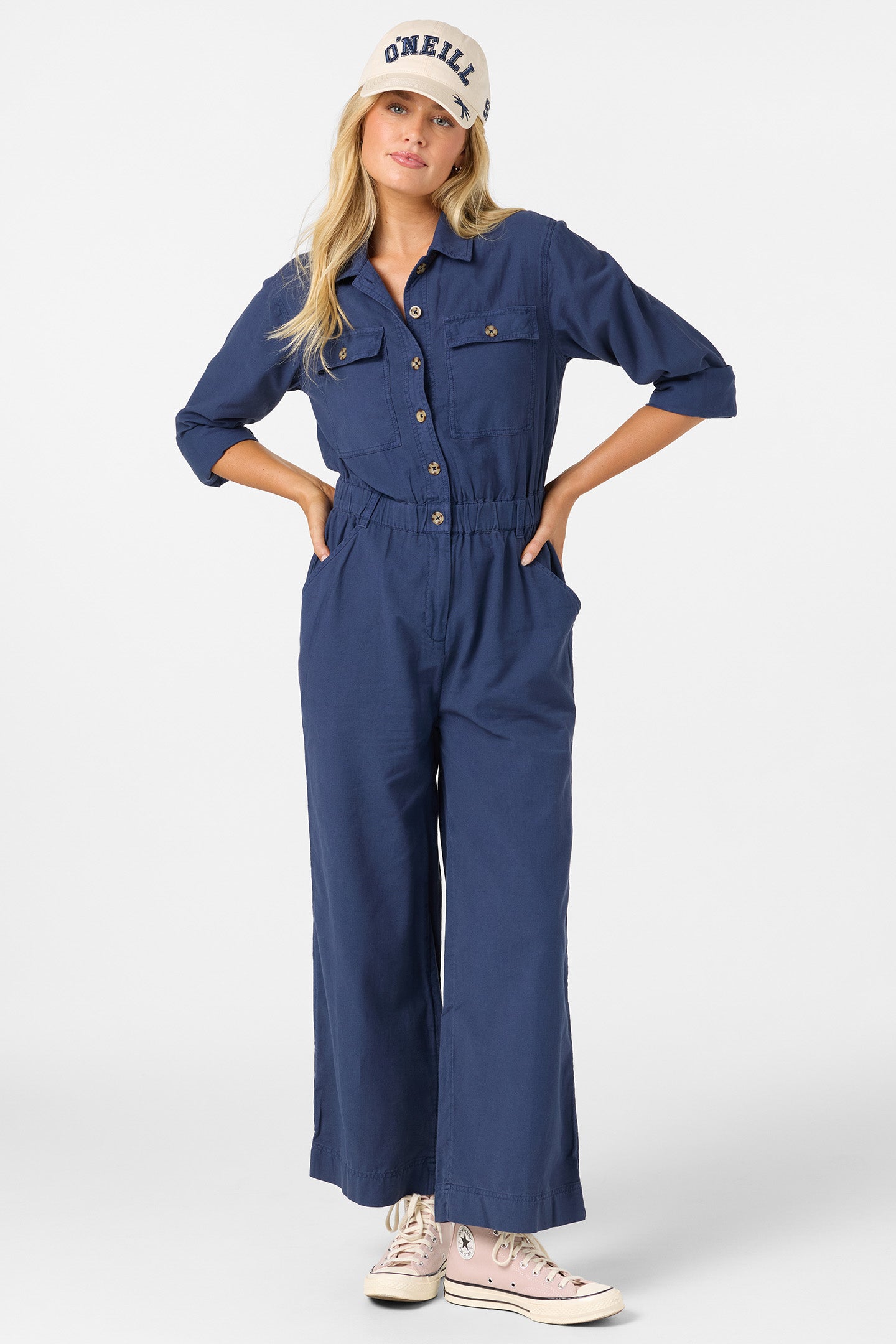 FAYE LONG SLEEVE JUMPSUIT