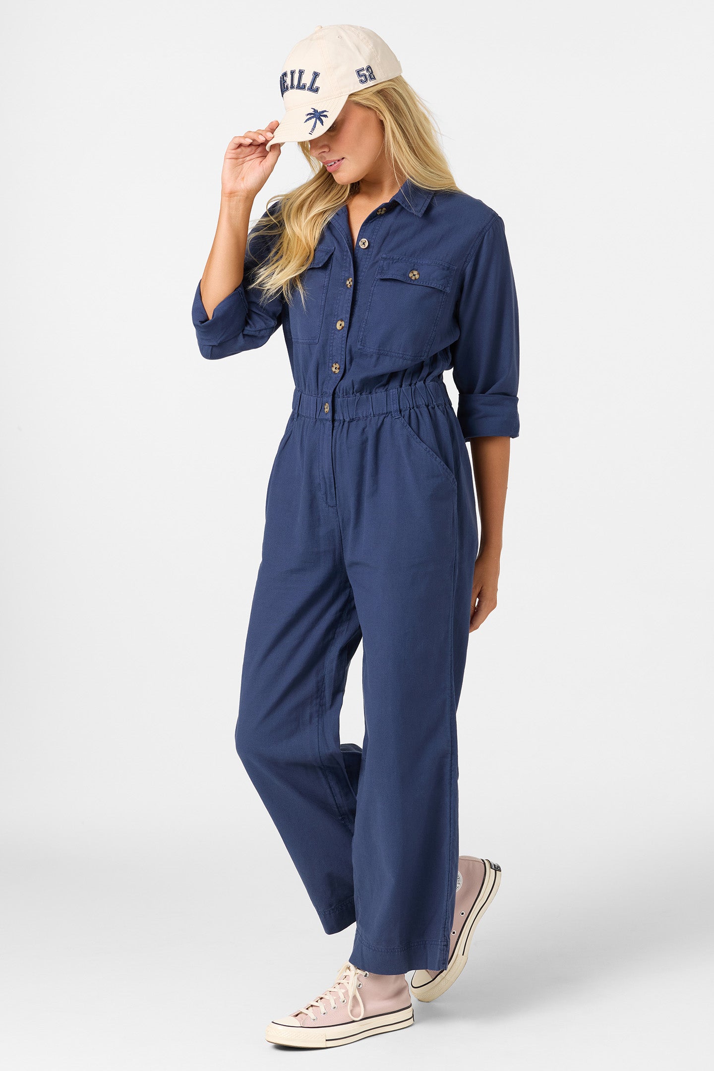 FAYE LONG SLEEVE JUMPSUIT