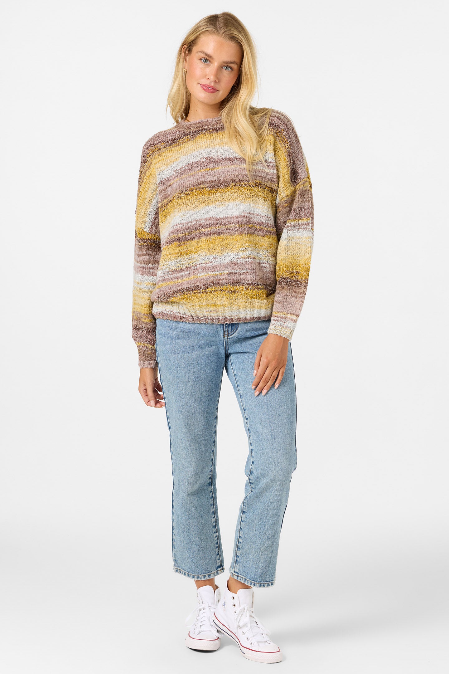 BAYOU STRIPE SWEATER