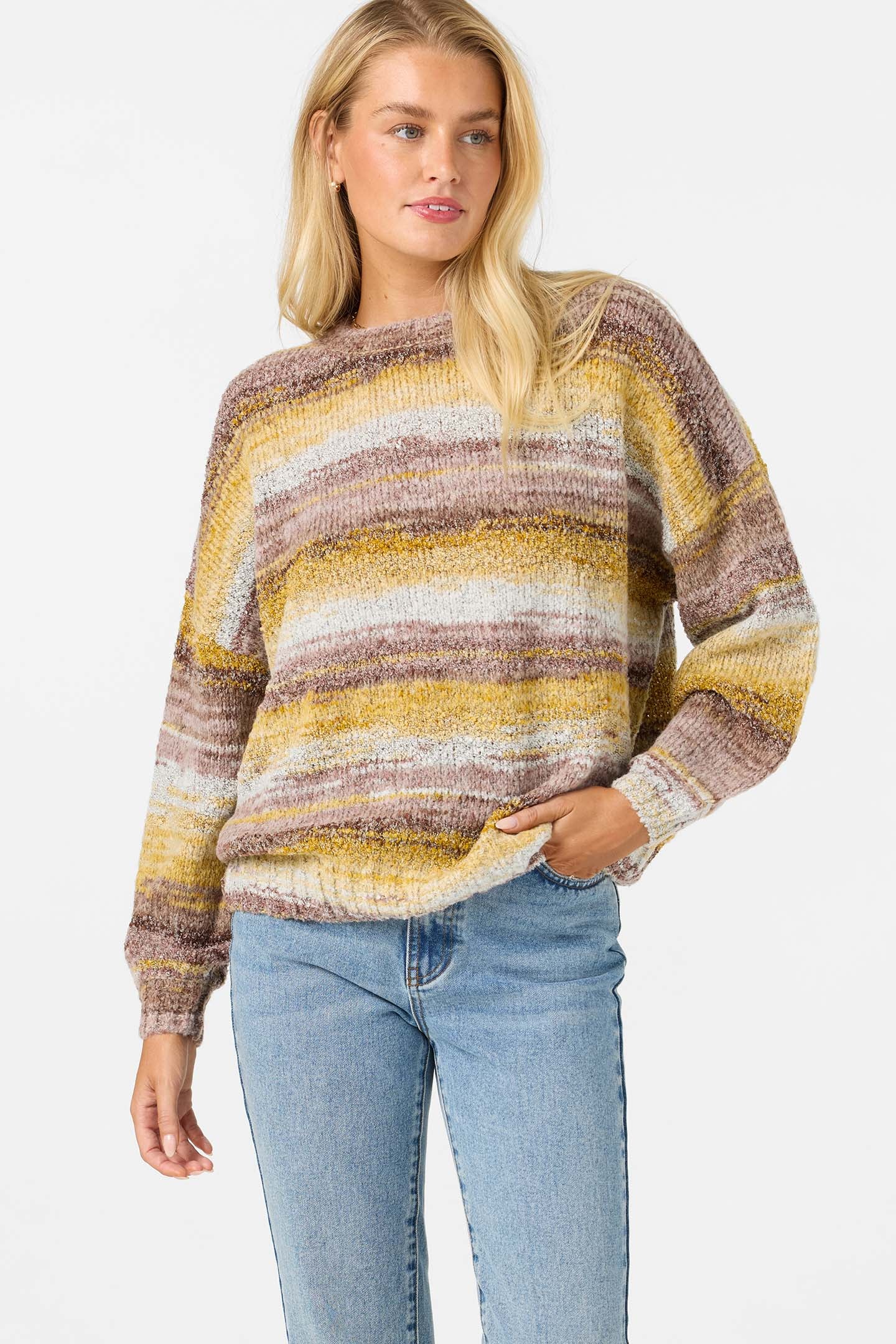 BAYOU STRIPE SWEATER