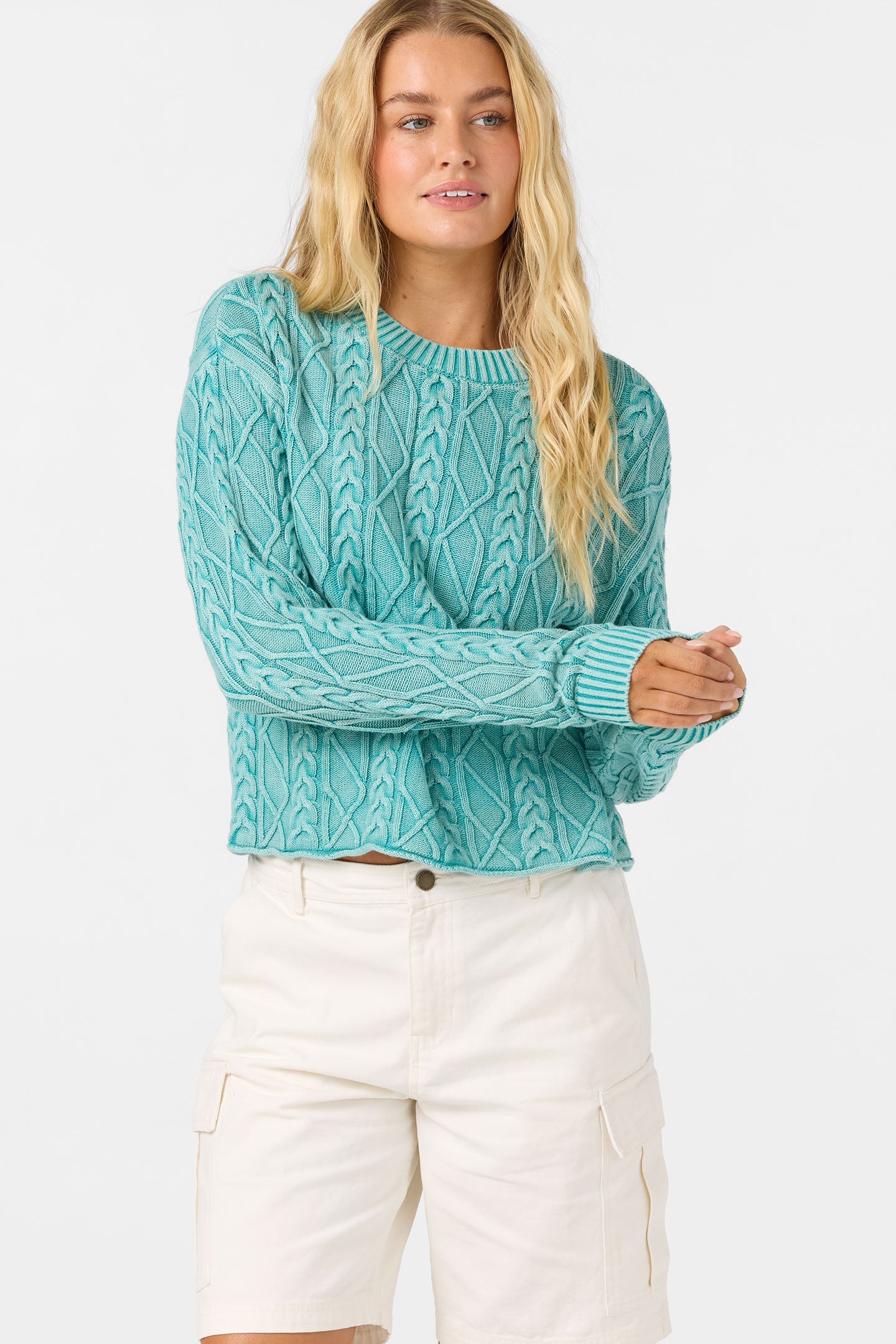 OG MISHA CABLE KNIT SWEATER