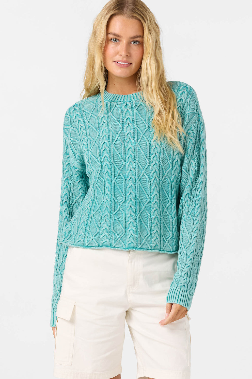 OG MISHA CABLE KNIT SWEATER