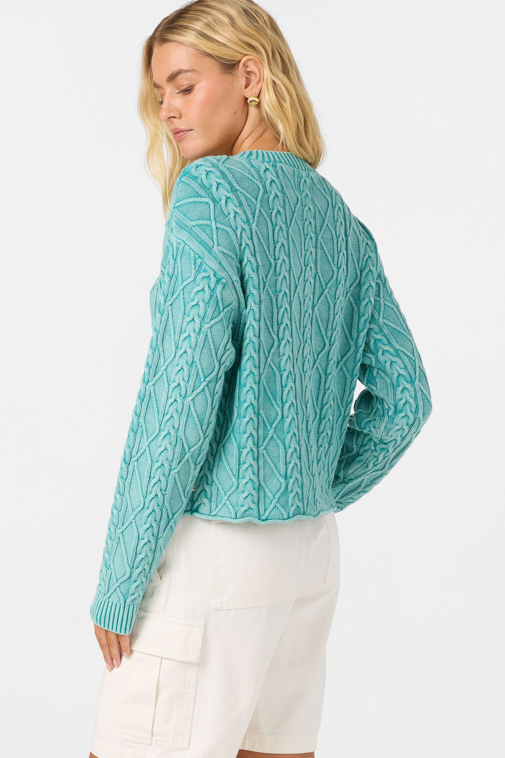 OG MISHA CABLE KNIT SWEATER