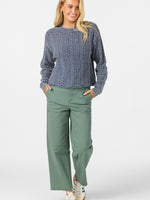 OG MISHA CABLE KNIT SWEATER
