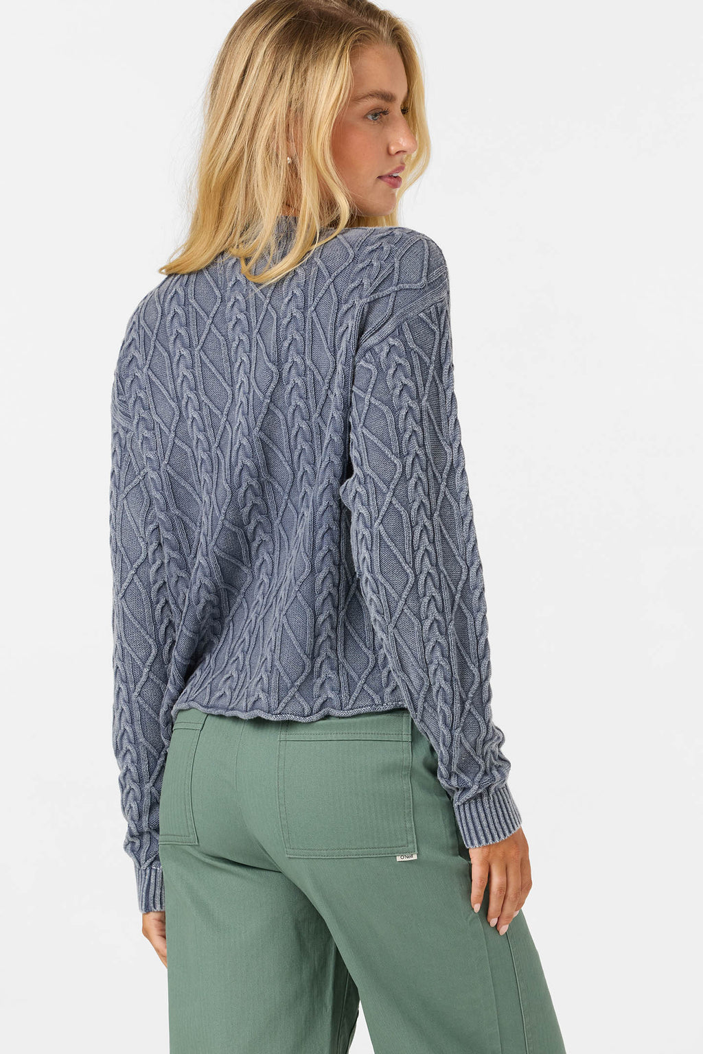 OG MISHA CABLE KNIT SWEATER