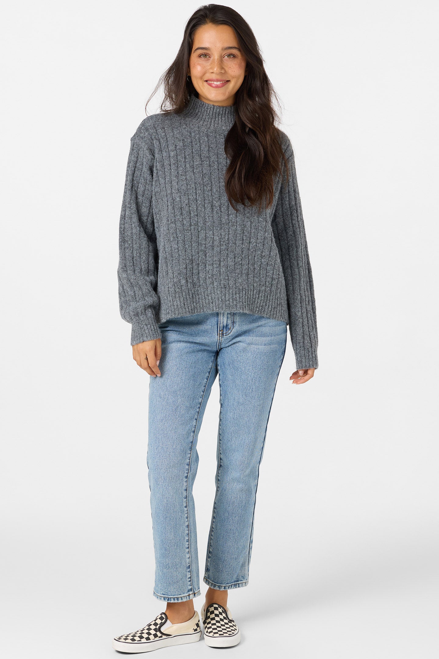 CYPRESS MOCK NECK SWEATER