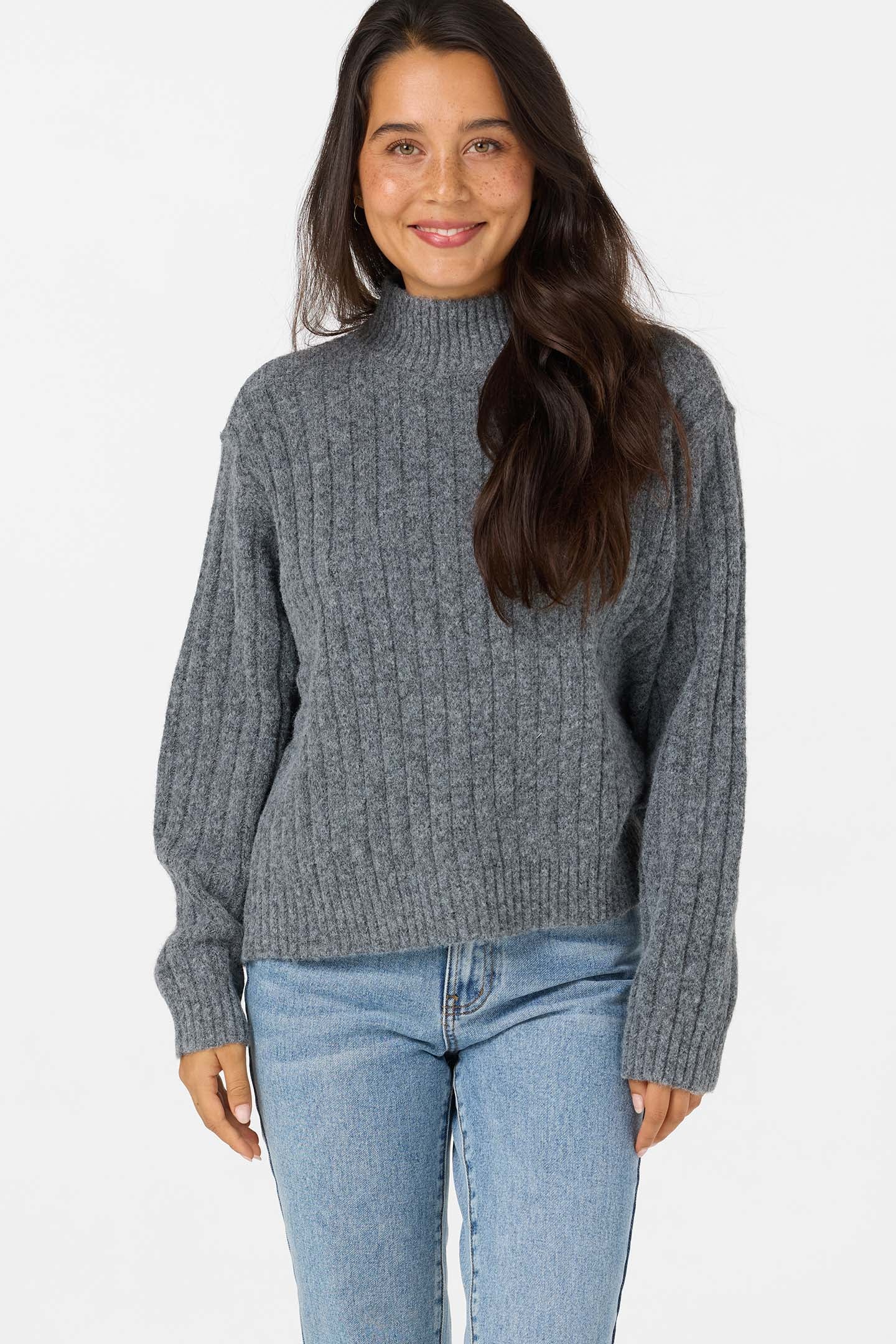 CYPRESS MOCK NECK SWEATER