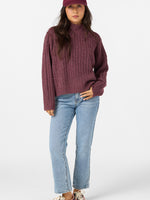 CYPRESS MOCK NECK SWEATER