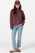 CYPRESS MOCK NECK SWEATER
