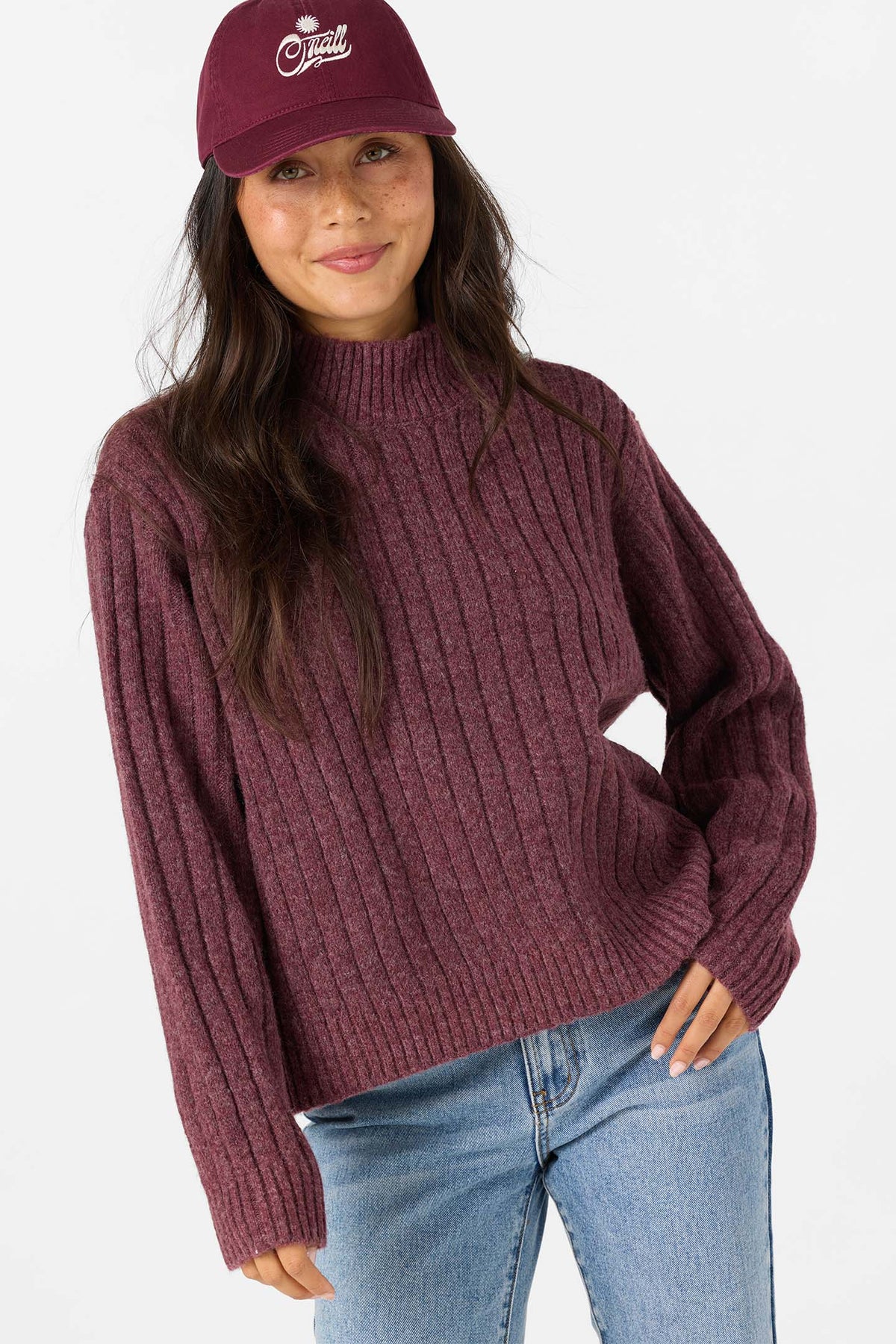 CYPRESS MOCK NECK SWEATER