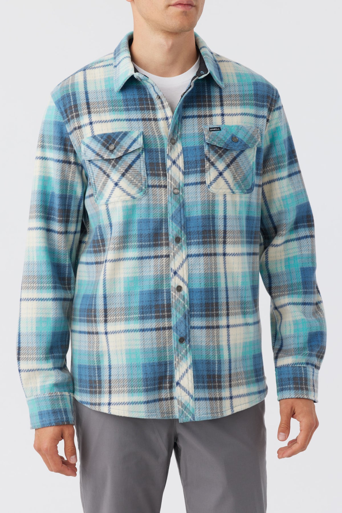 GLACIER PLAID SUPERFLEECE