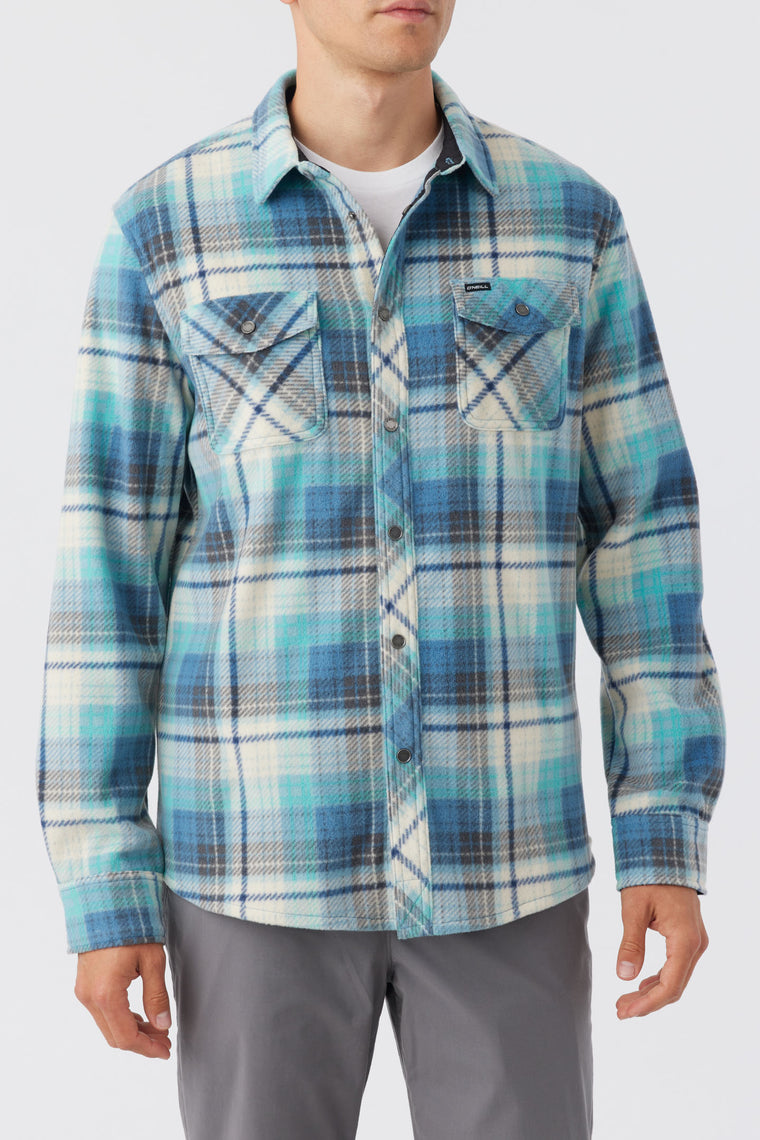 GLACIER PLAID SUPERFLEECE