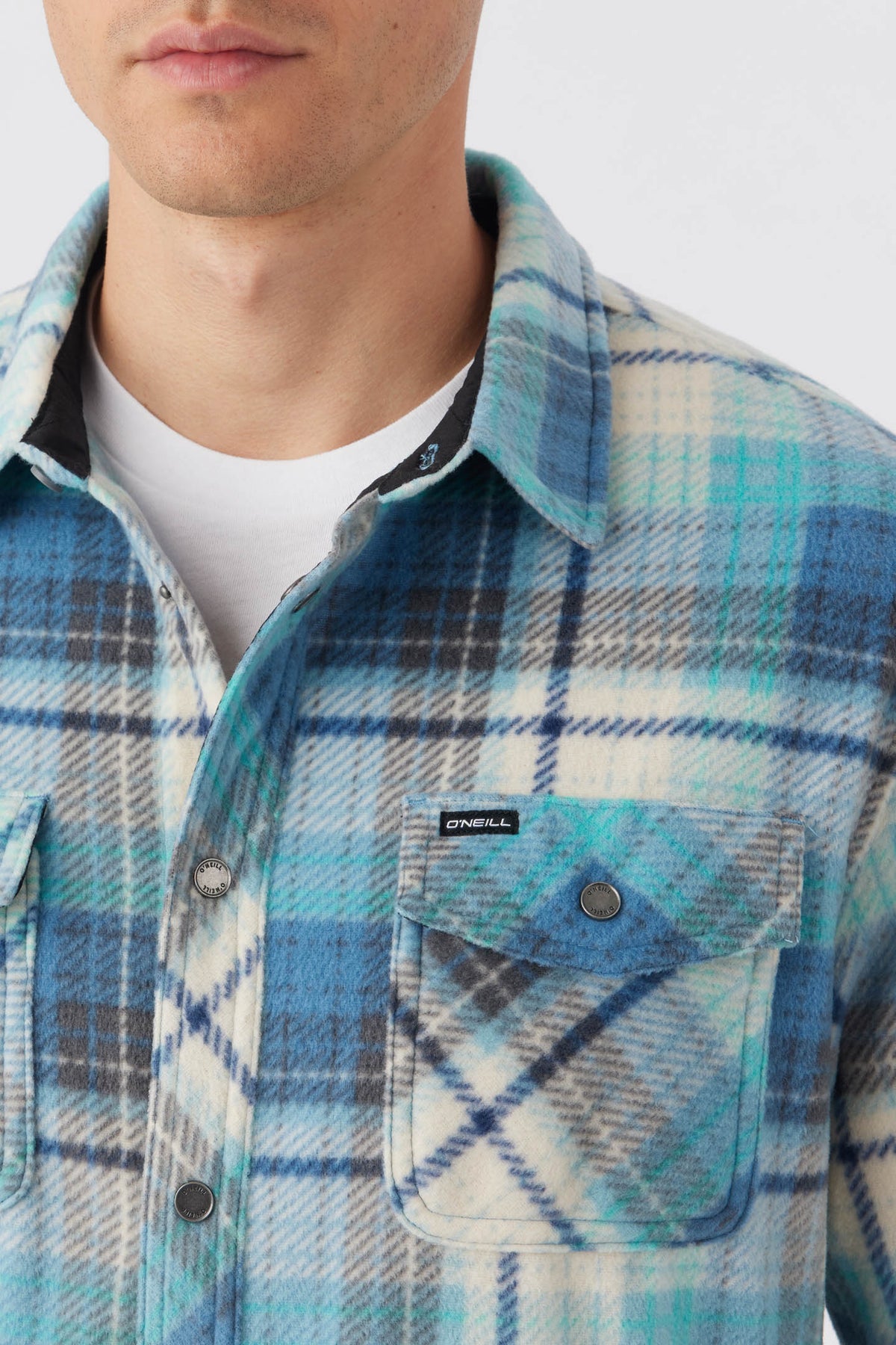 GLACIER PLAID SUPERFLEECE