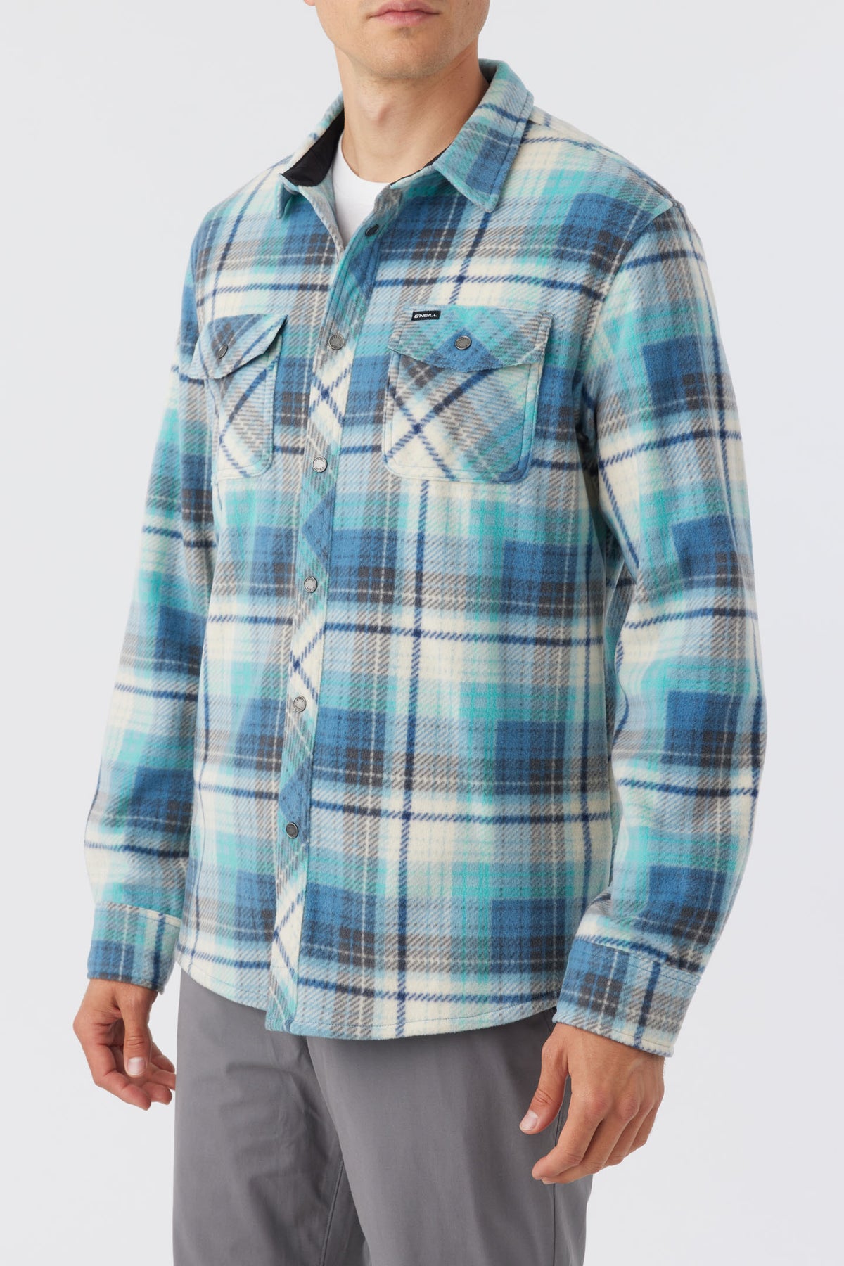 GLACIER PLAID SUPERFLEECE