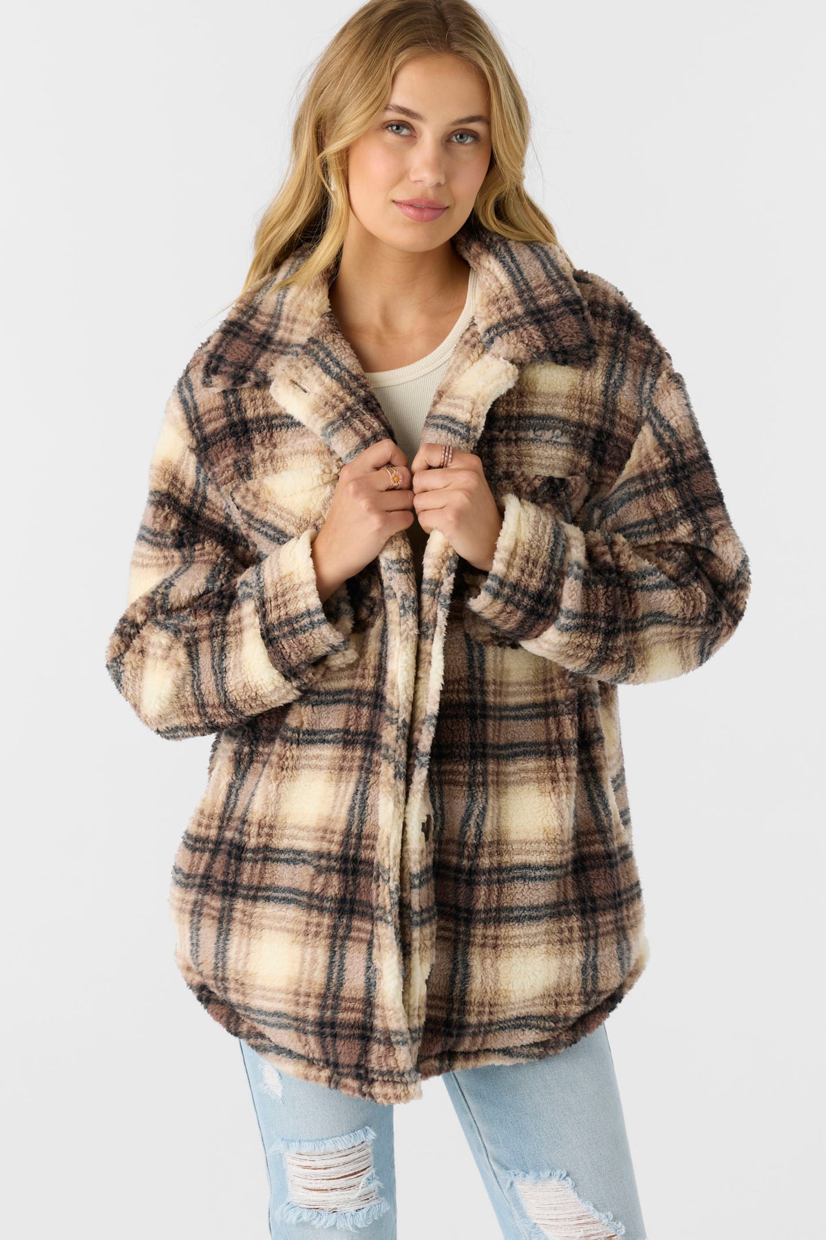 HEATH PLAID JACKET