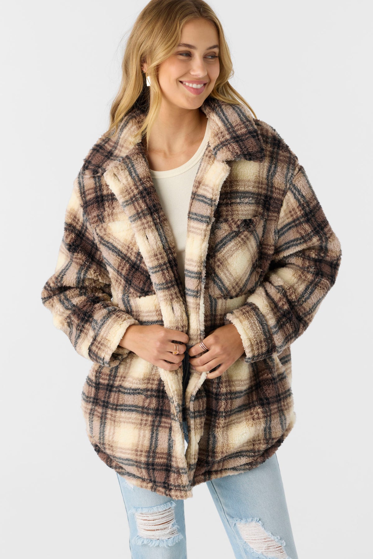 HEATH PLAID JACKET