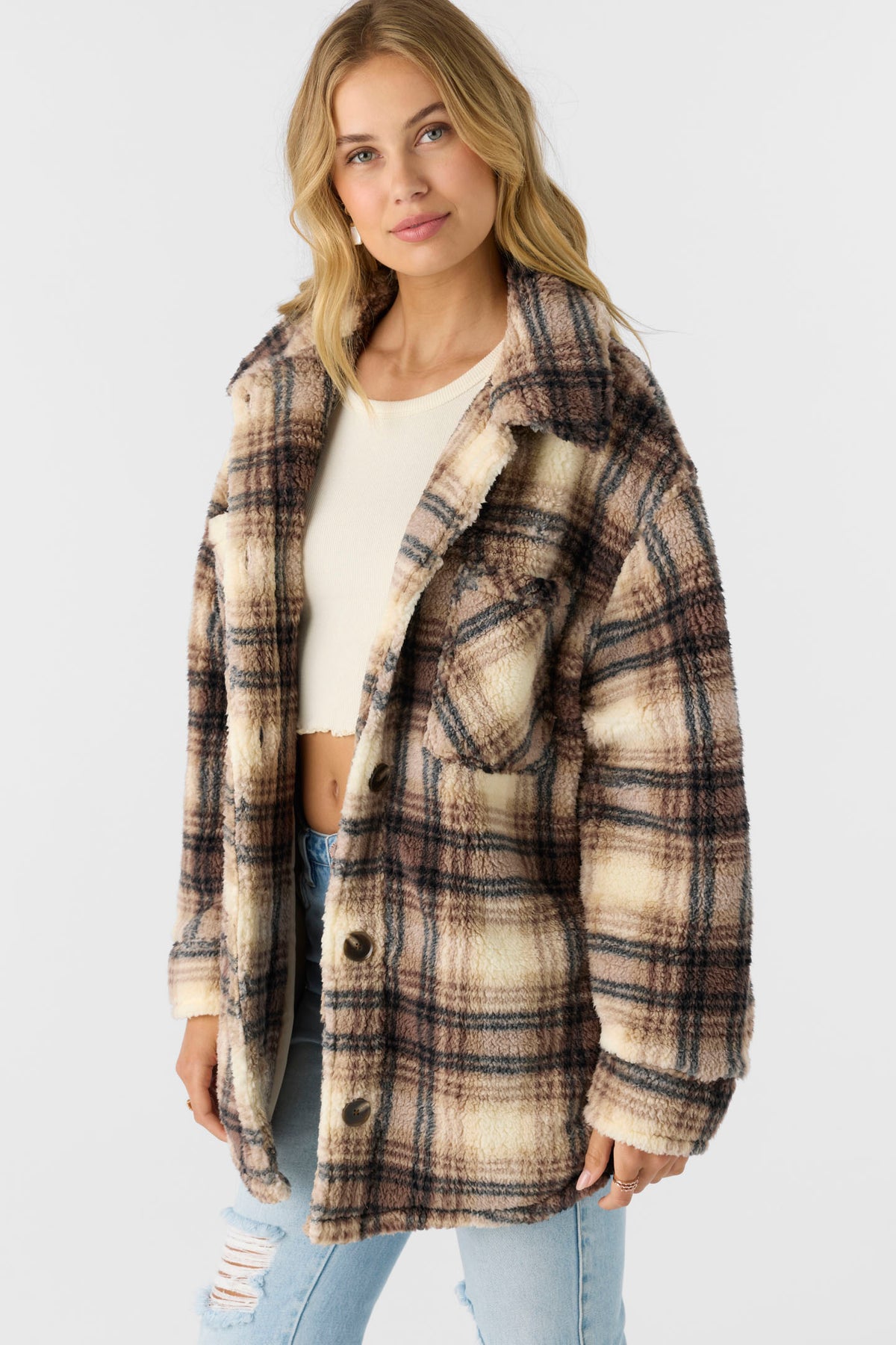 HEATH PLAID JACKET