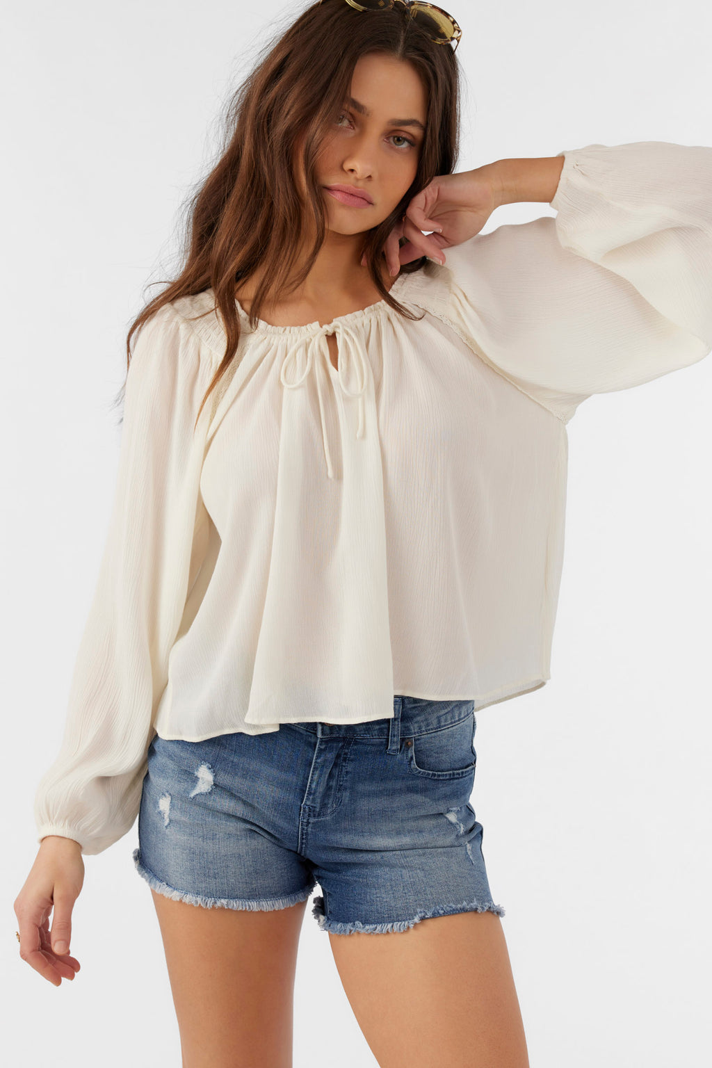 RIVER WOVEN TOP