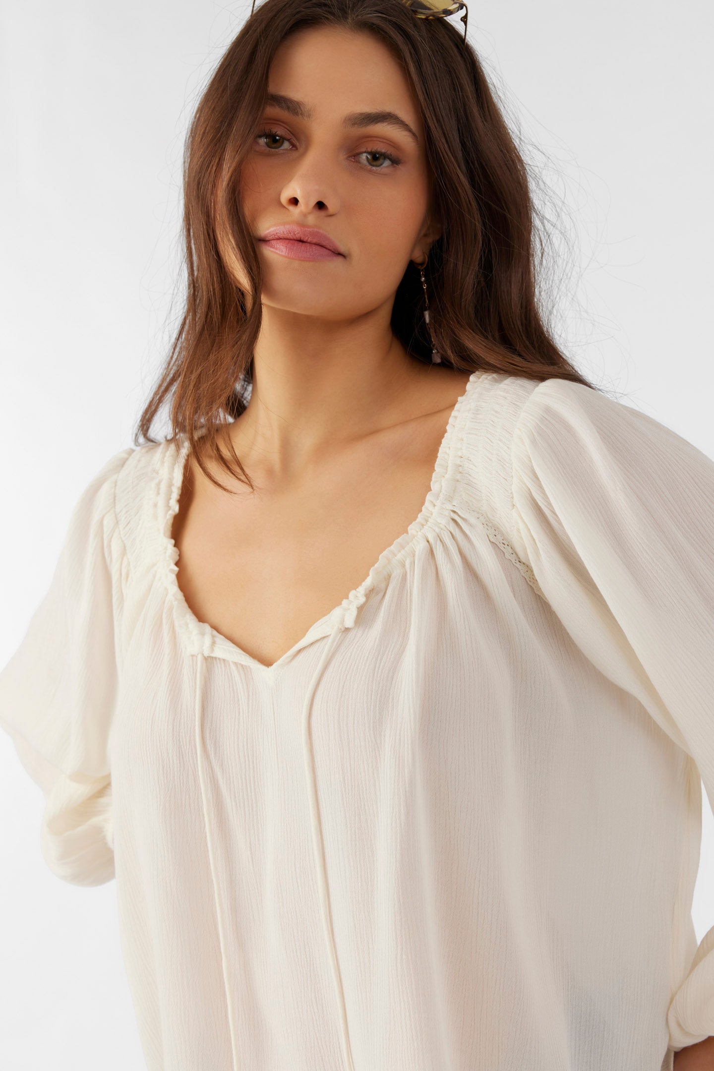 RIVER WOVEN TOP
