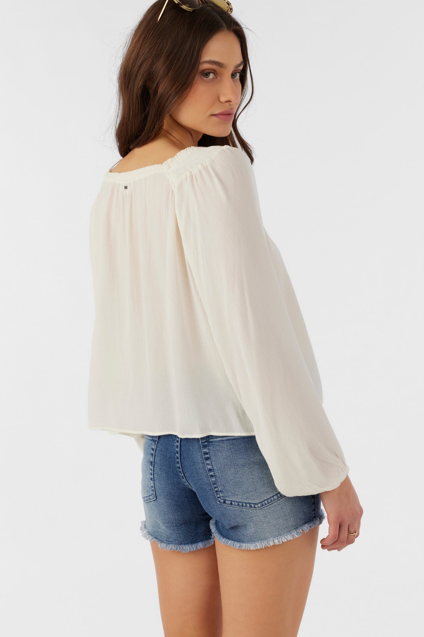 RIVER WOVEN TOP