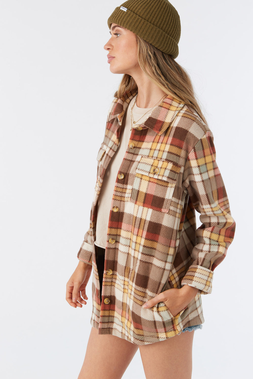 COLLINS FLEECE TOP