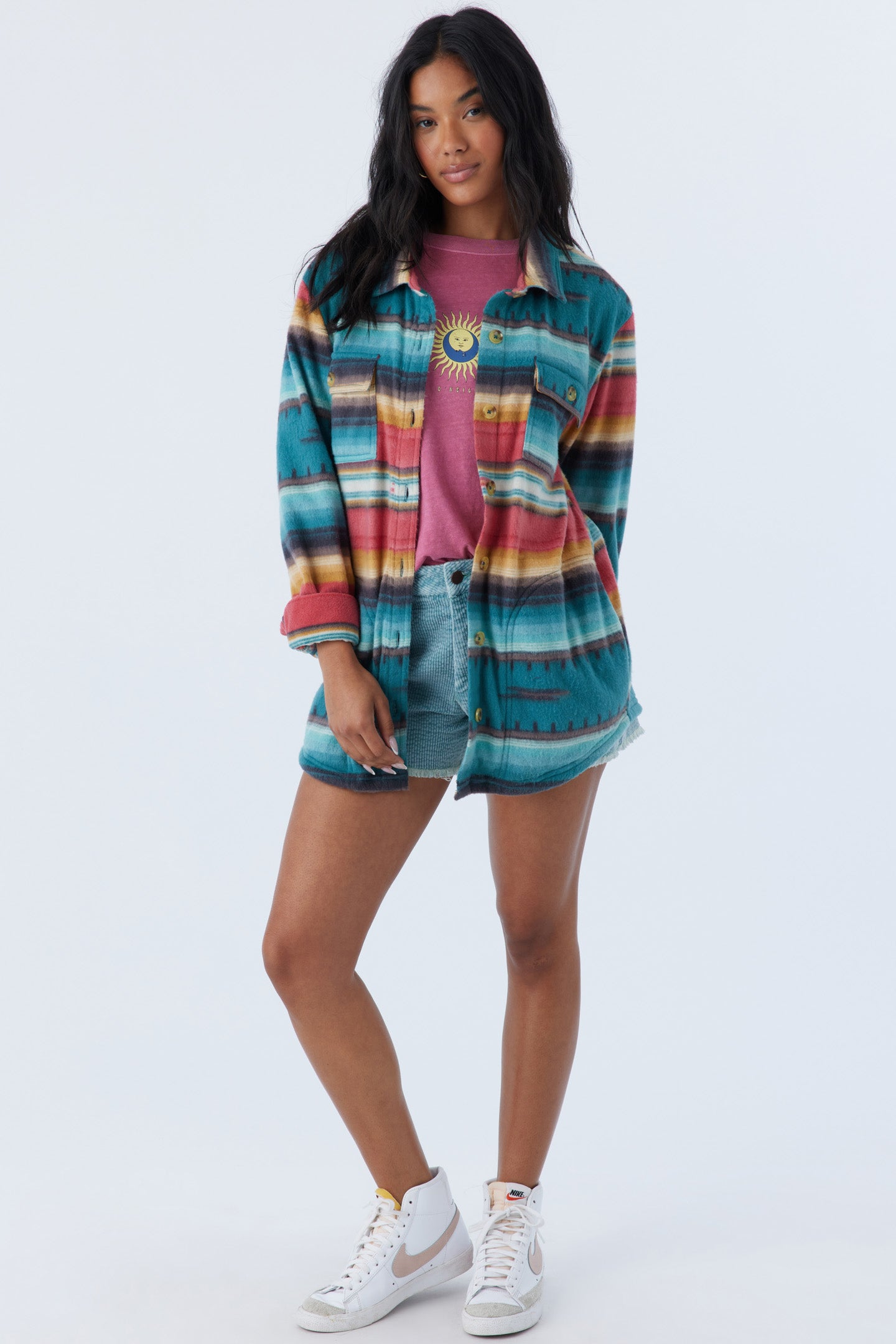 COLLINS FLEECE TOP