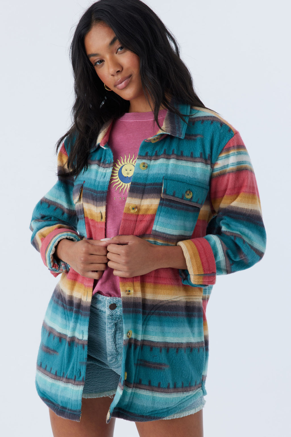 COLLINS FLEECE TOP