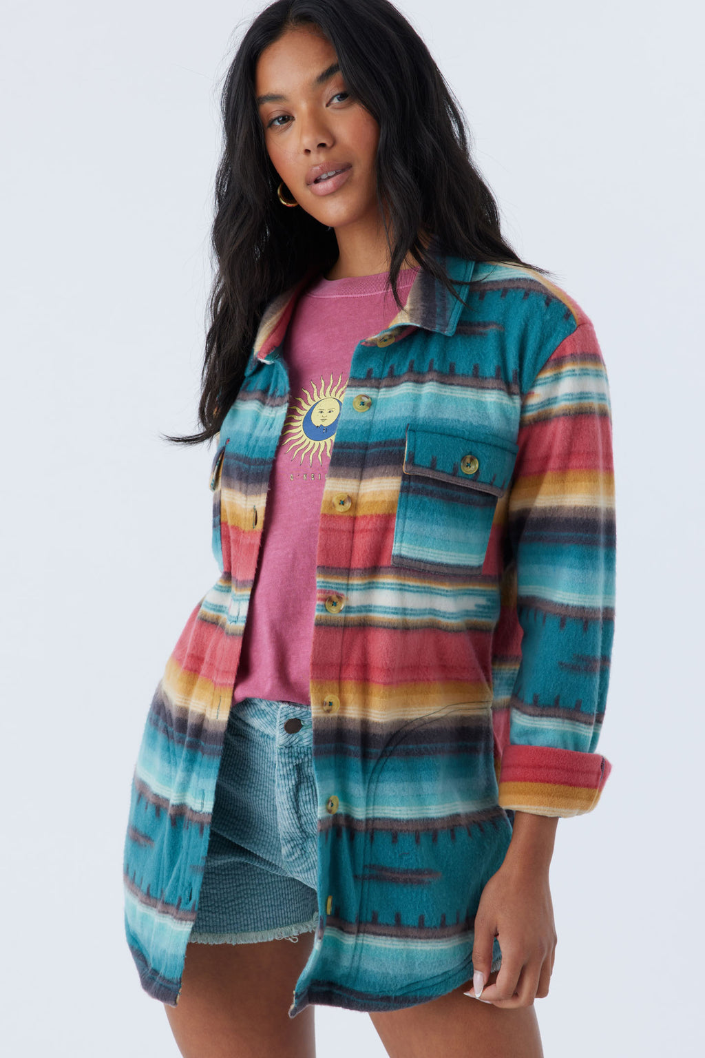 COLLINS FLEECE TOP