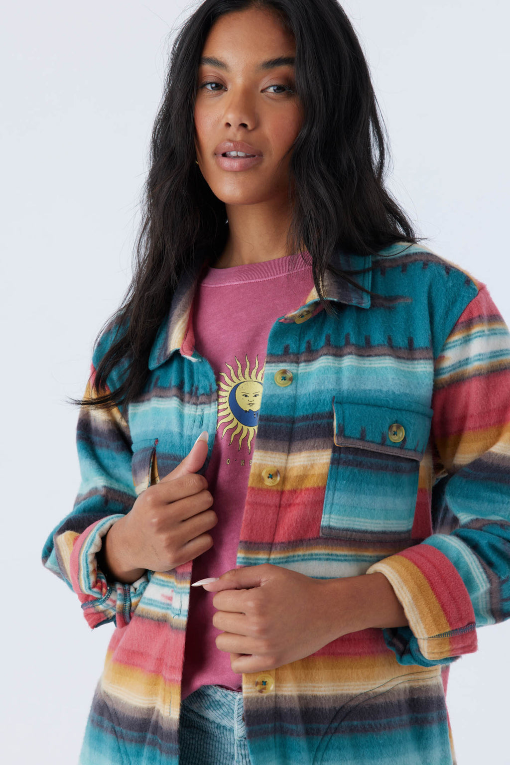 COLLINS FLEECE TOP