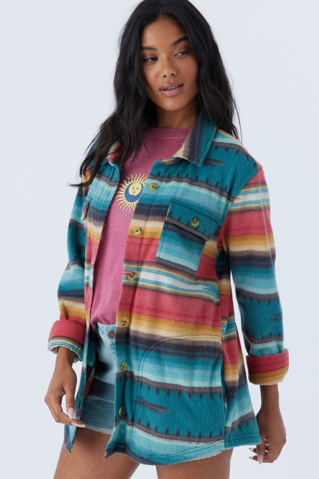 COLLINS FLEECE TOP
