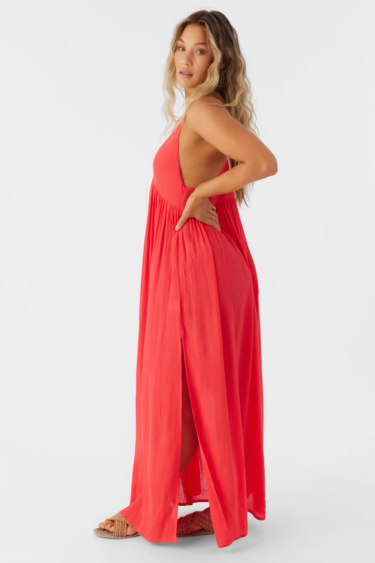 SALTWATER SOLIDS MAXI COVER UP