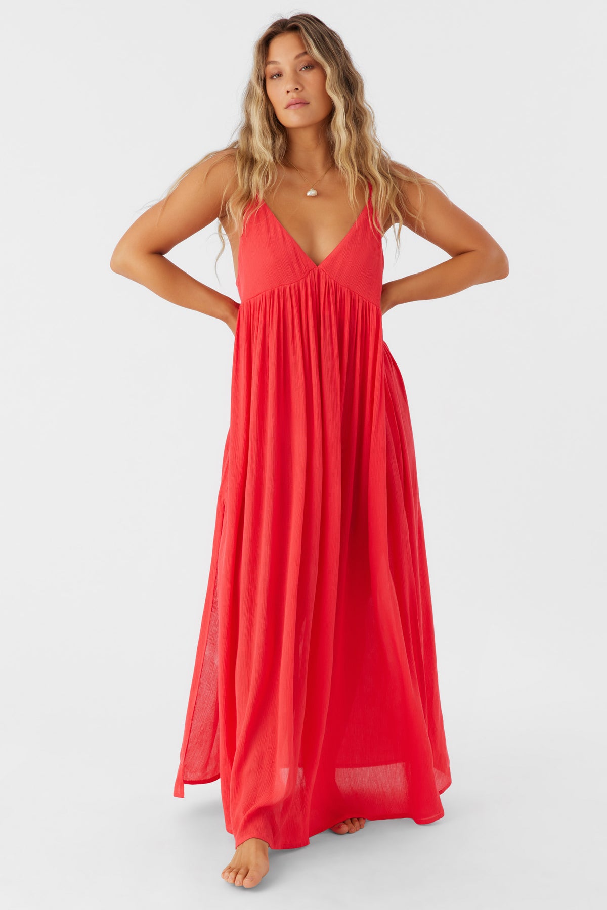 SALTWATER SOLIDS MAXI COVER UP