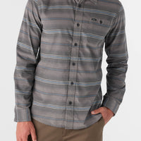 CARUSO STRIPE BUTTON UP