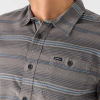 CARUSO STRIPE BUTTON UP